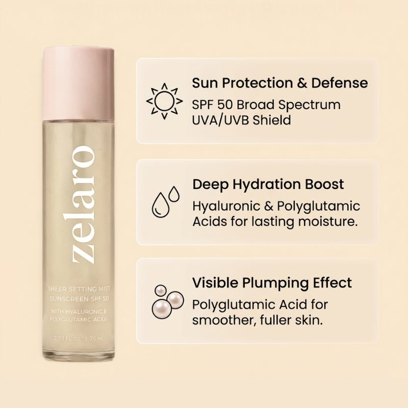 SPF 50 Sheer Setting Mist